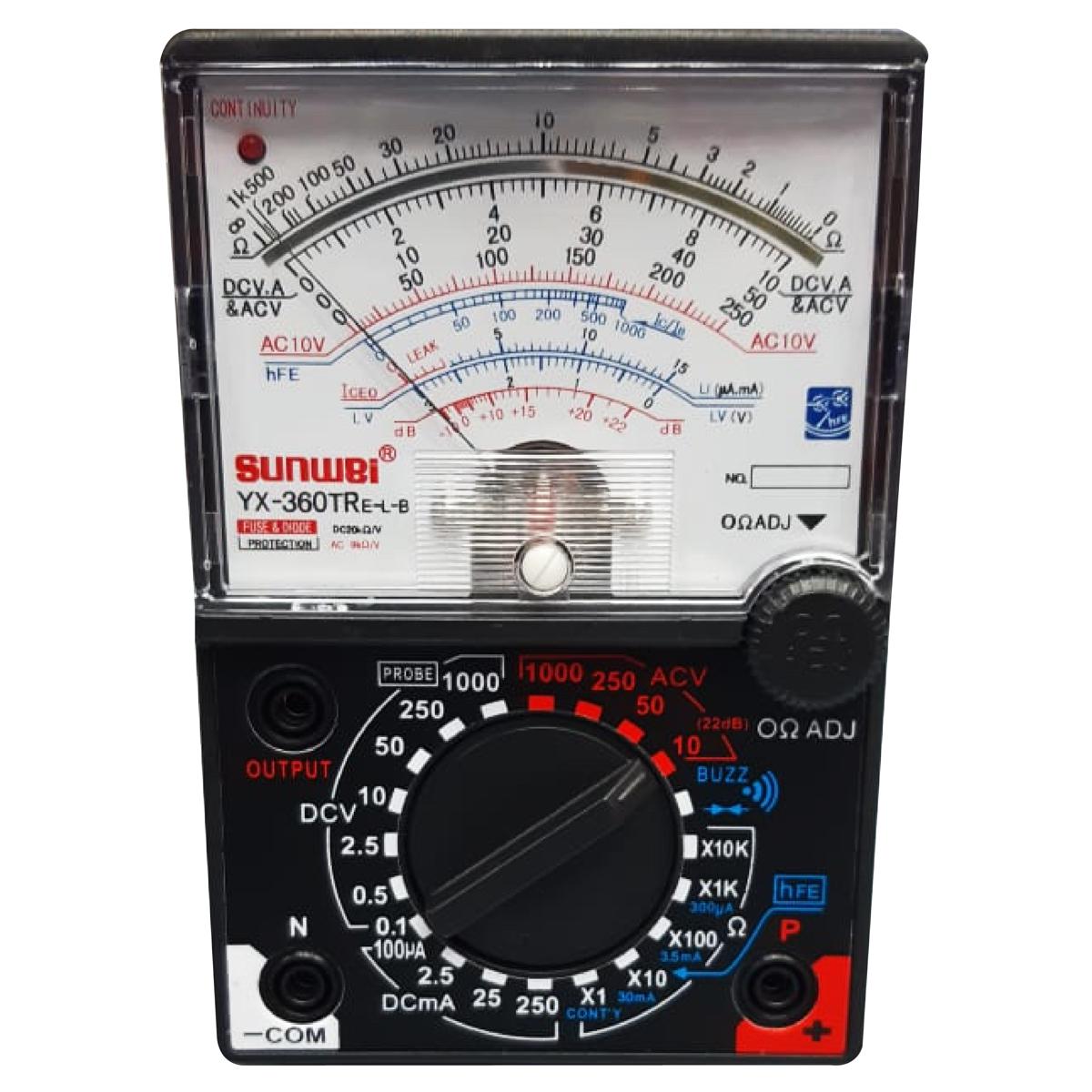 YX-360TRE-L-B Professional Analog Multimeter With LED And, 53% OFF