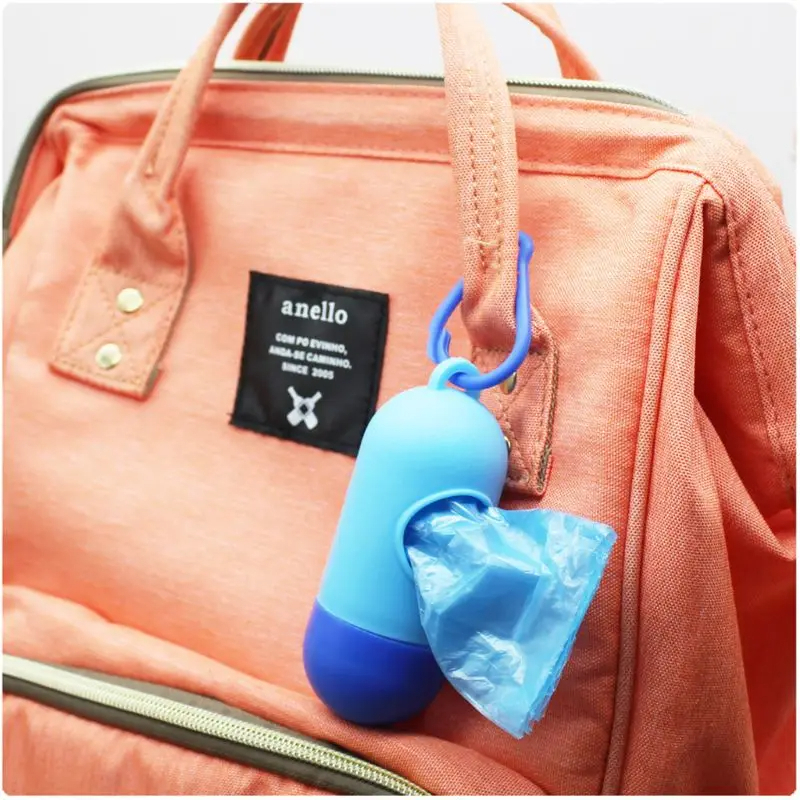 1pcs Dispenser + 2pcs Rolls, Diaper Bags Disposable for Baby, Dirty Diaper Bags | Leak Proof Diaper Trash Bags | Baby Poop Bags | Pet Poop Bag