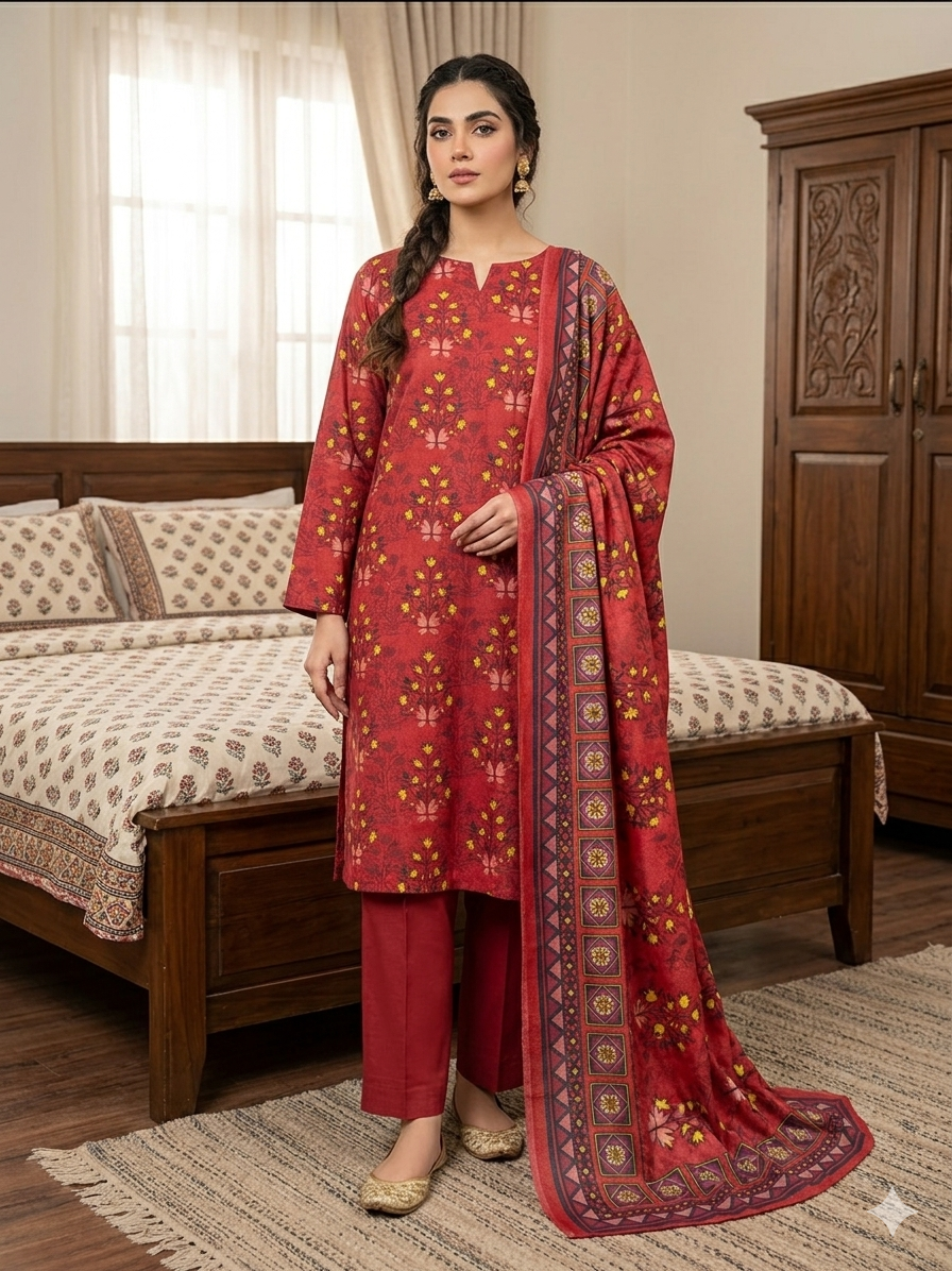 F.S Clothing 3 piece SALE ALERT  LAWN PRINTED 2 PCS COLLECTION