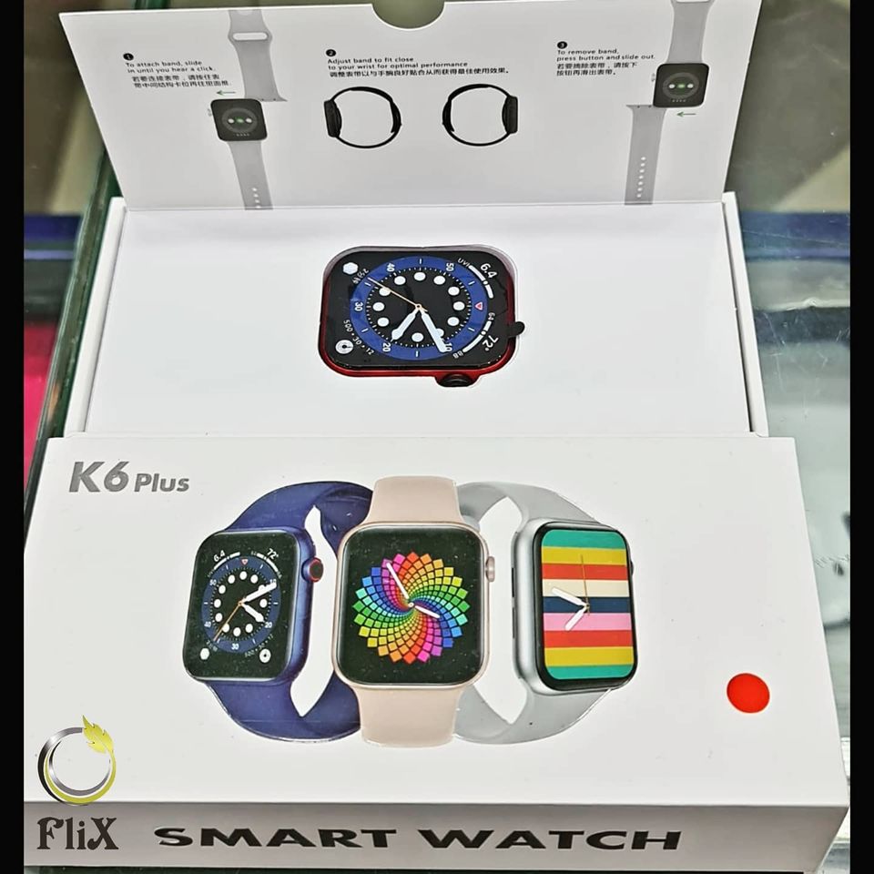 K6 Plus Series 6 44m Smart Watch in Ikeja - Smart Watches \u0026 Trackers, Ideal  Technology Hub Charles | Jiji.ng