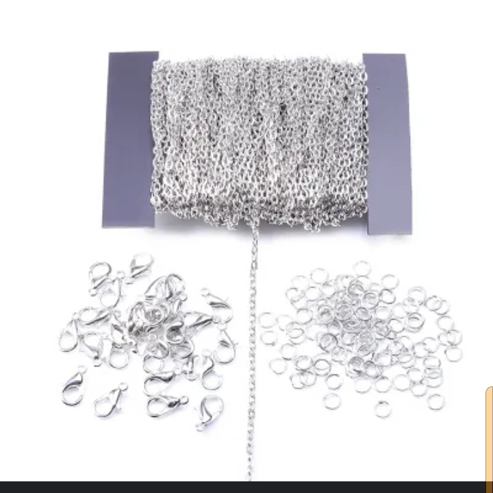 2mm Stainless Steel Chain - Extension Chain for Jewelry Making & Crafting