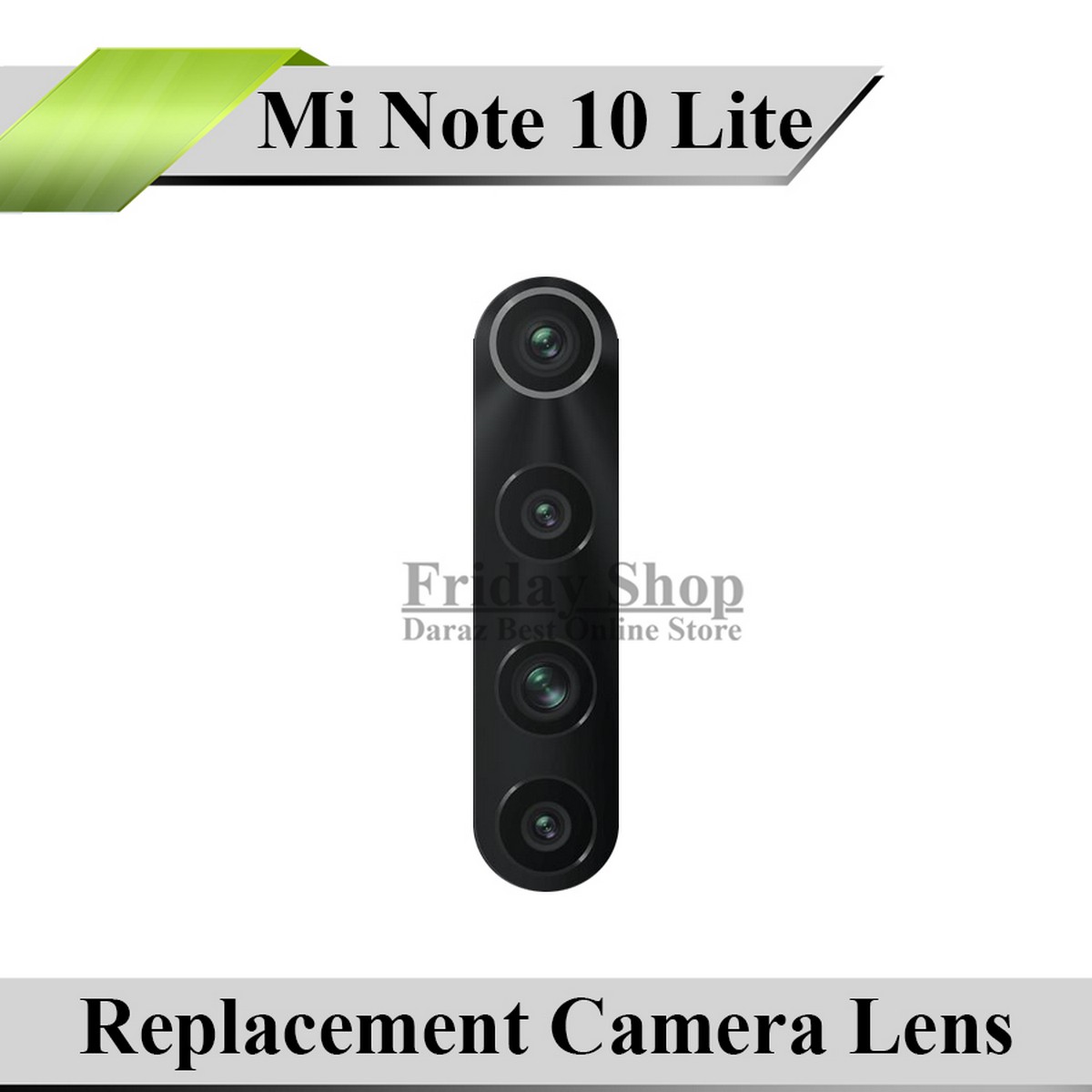 Back Glass Samsung Note 10 Lite Camera Glass Housing Back Rear