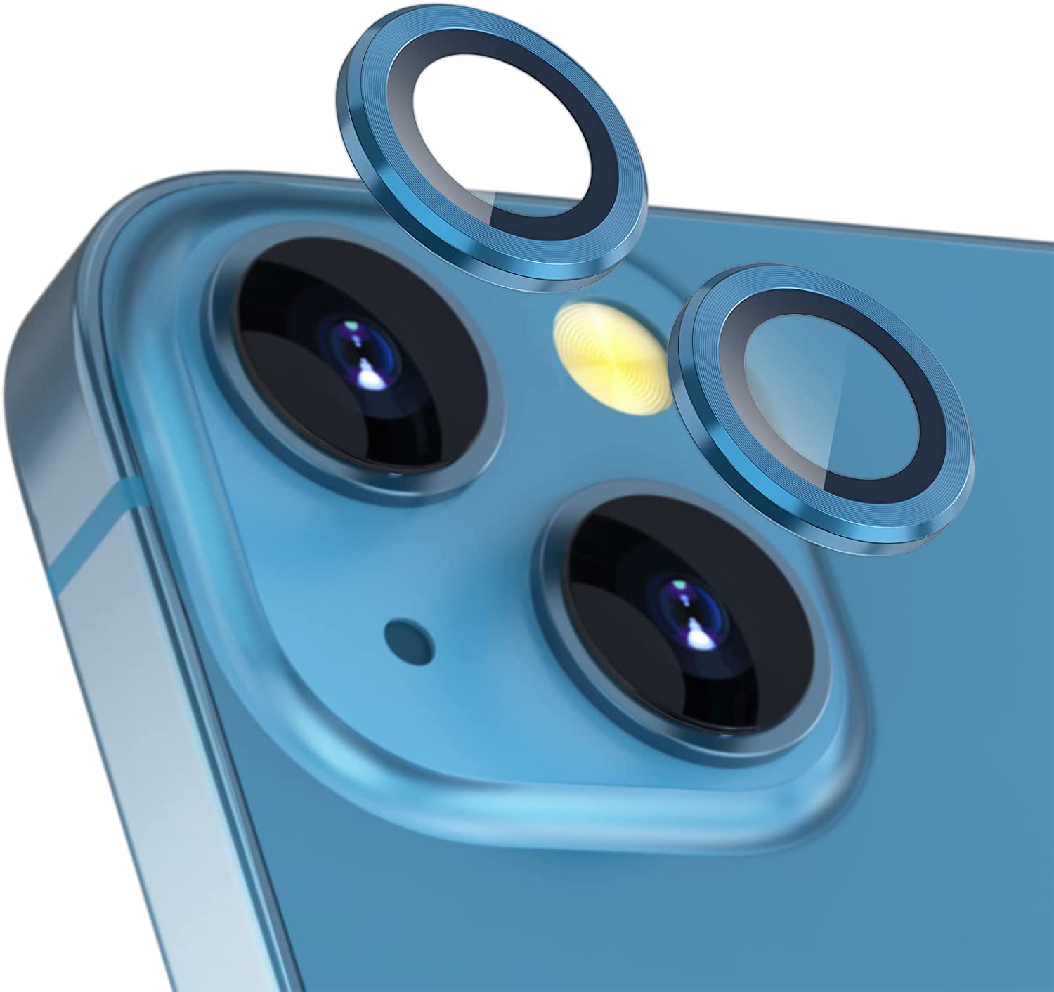 For 13 /13 Mini- Camera Lens Protector HD Tempered Metal Glass Camera Screen Protector Lens Cover