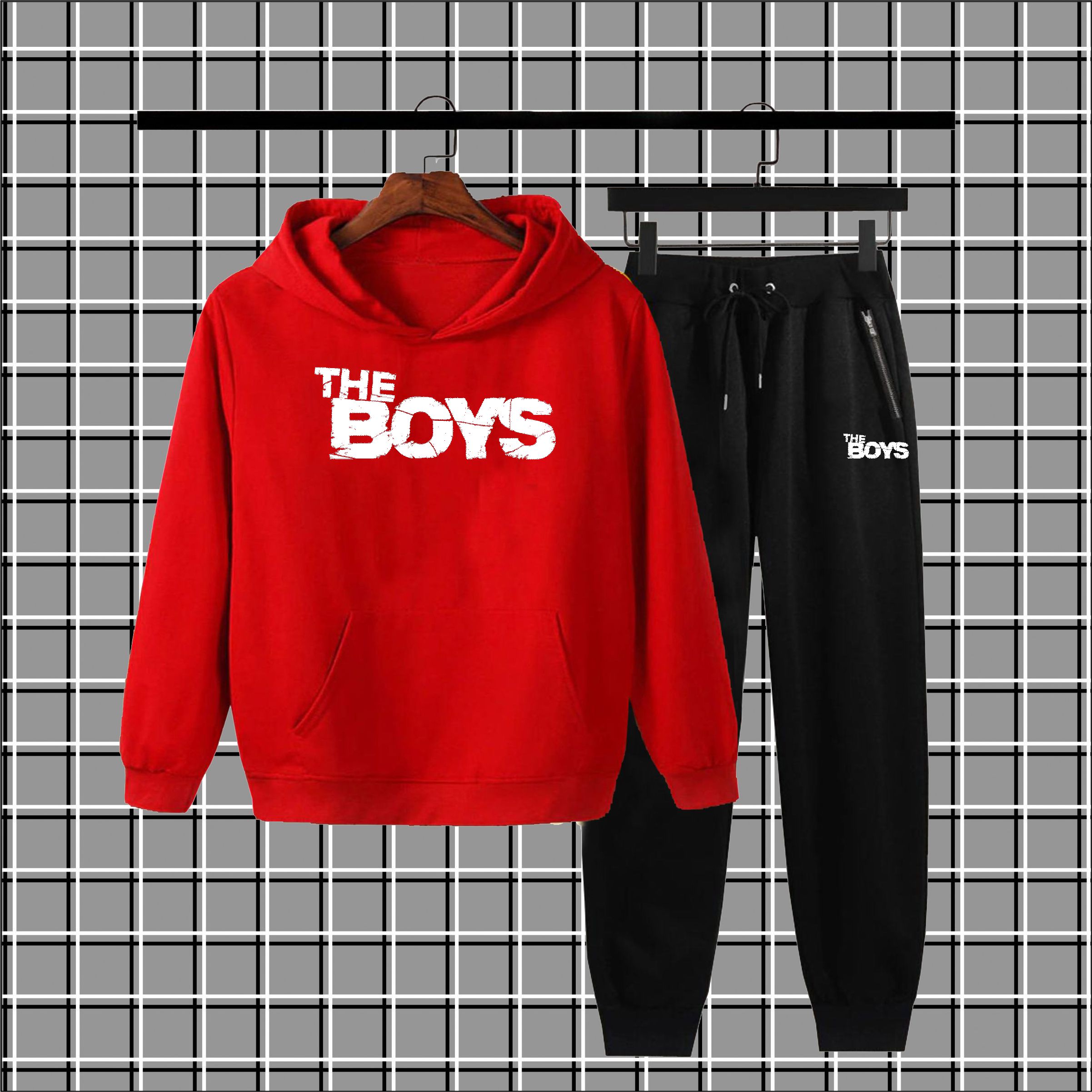 Printed winter Hood Tracksuit For Men and Boys