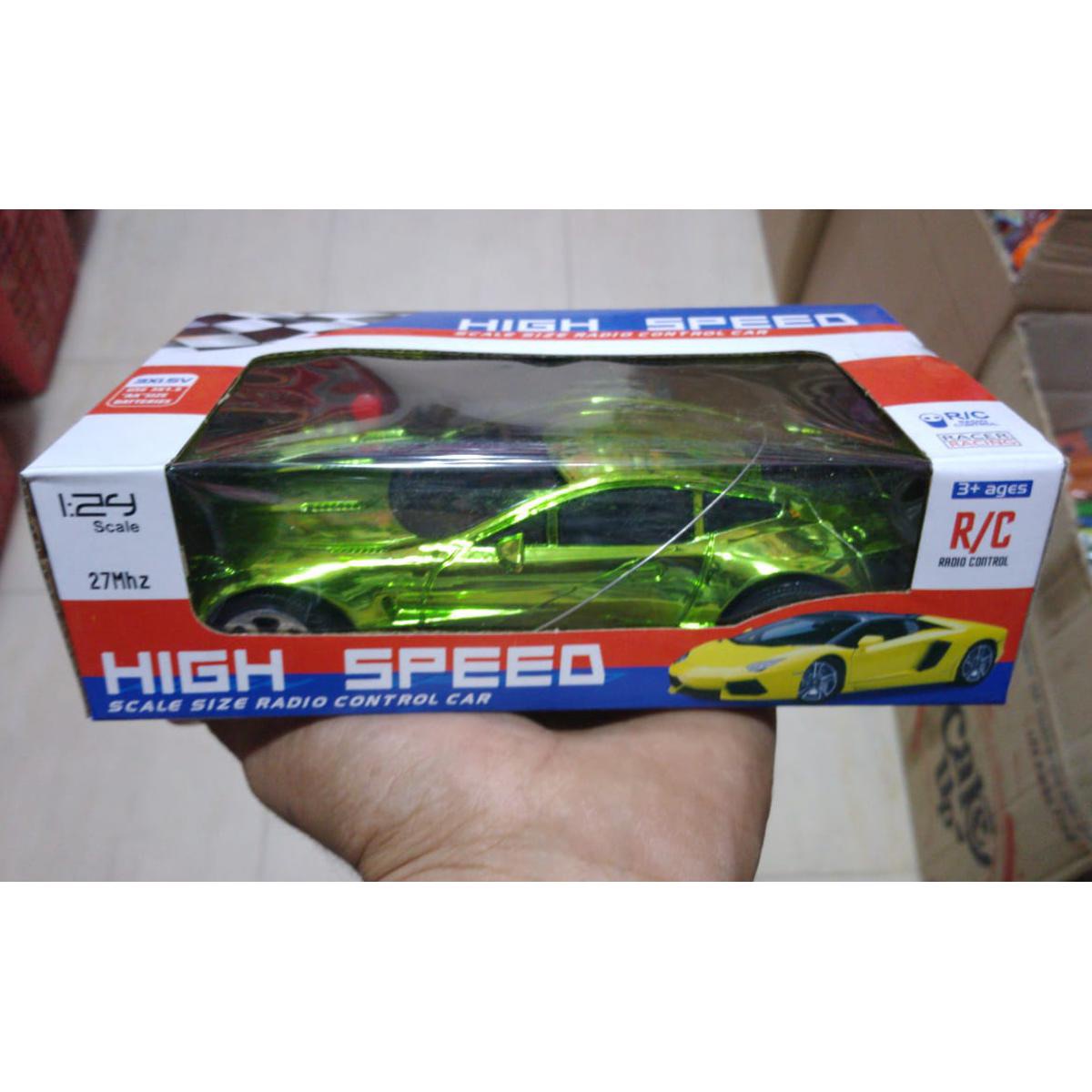 Dual Channel High Speed Shinning Remote Control Car For Kids