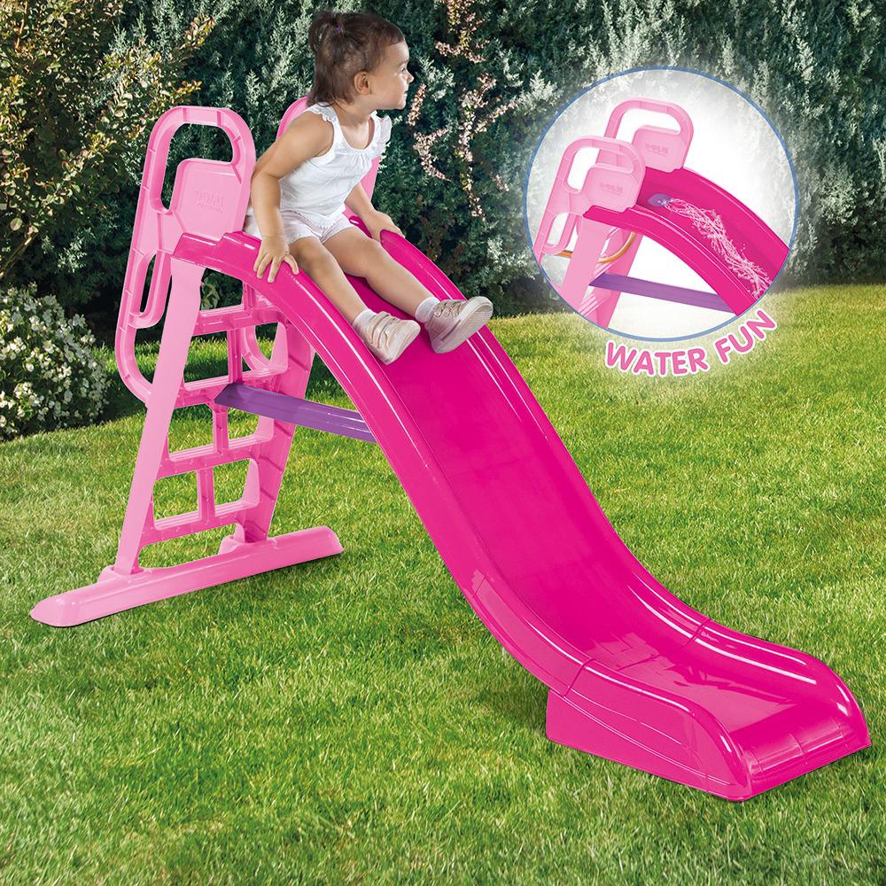 pink baby slide