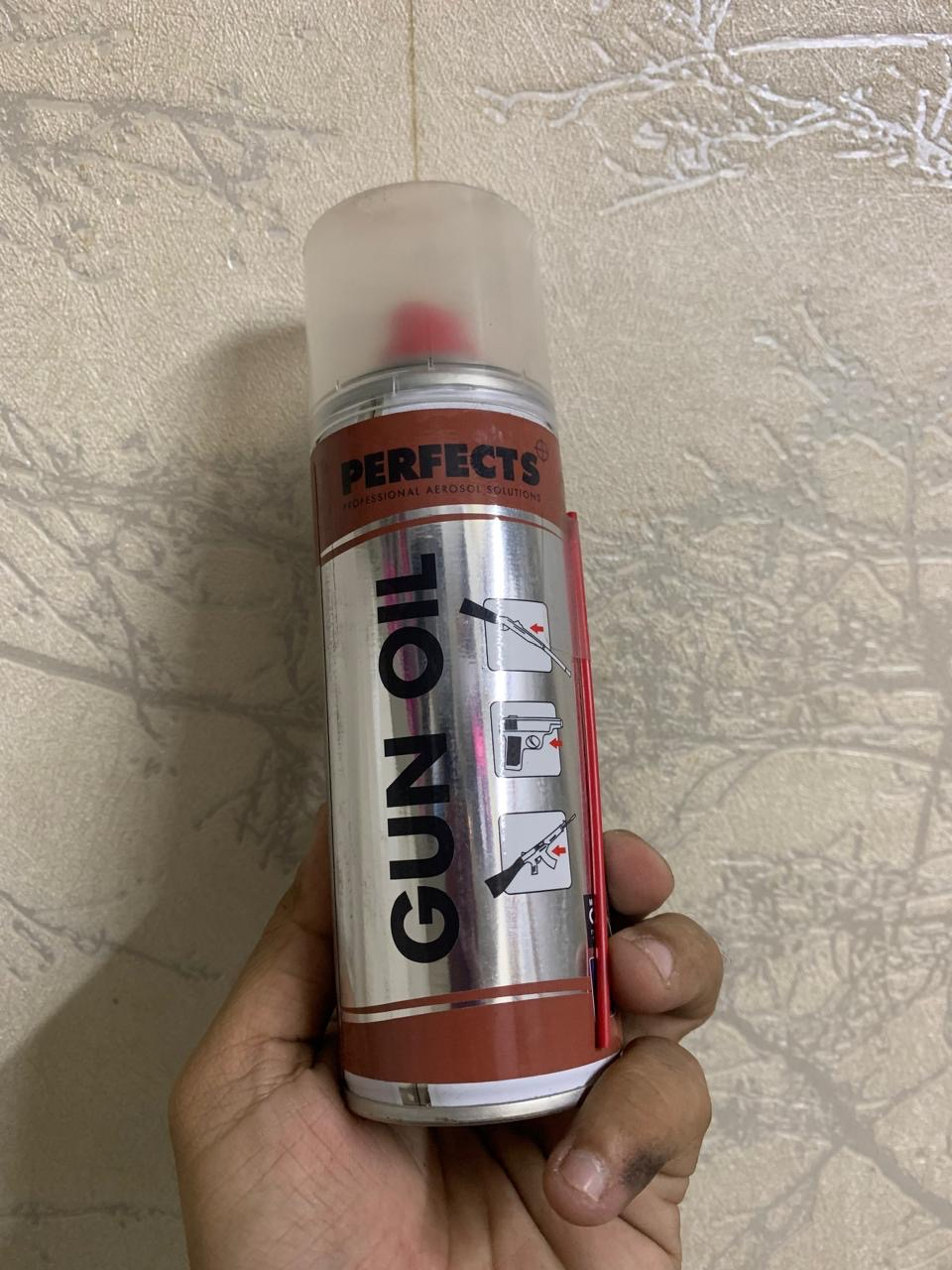 Weapon Cleaning Spray Lubricant - Perfects Maintenance Oil forGun 200ml Made in Belgium