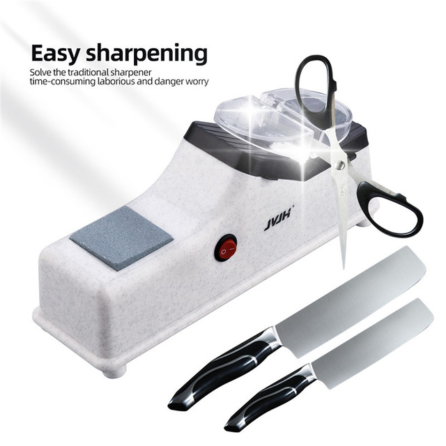 Dropship 1pc Electric Knife Sharpener Multifunctional Fast Small Fully Automatic  Knife Sharpener Kitchen Gadgets to Sell Online at a Lower Price