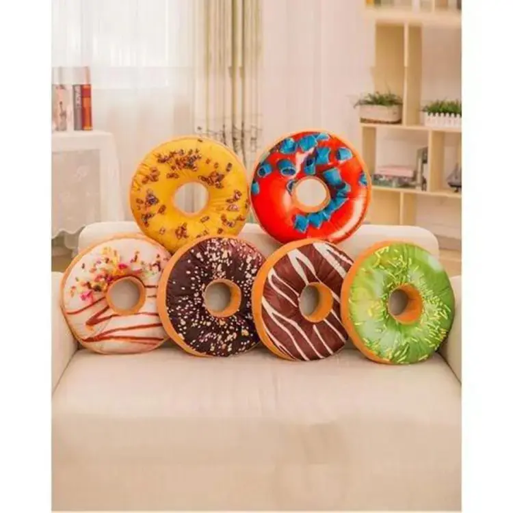 Donut on sale shaped cushion