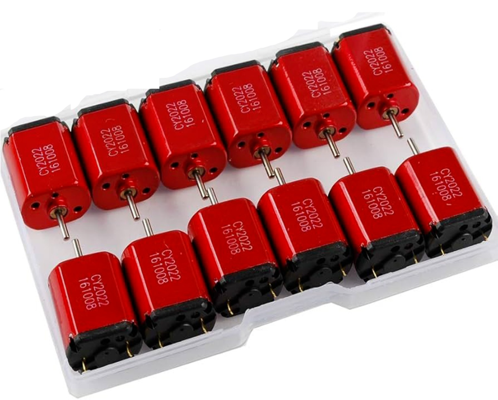 2/5/10 Pcs Mini DC Motor 3V High Speed Carbon Brush Motor – DIY Electric Motor for Toy Cars, Robots & Projects in Pakistan