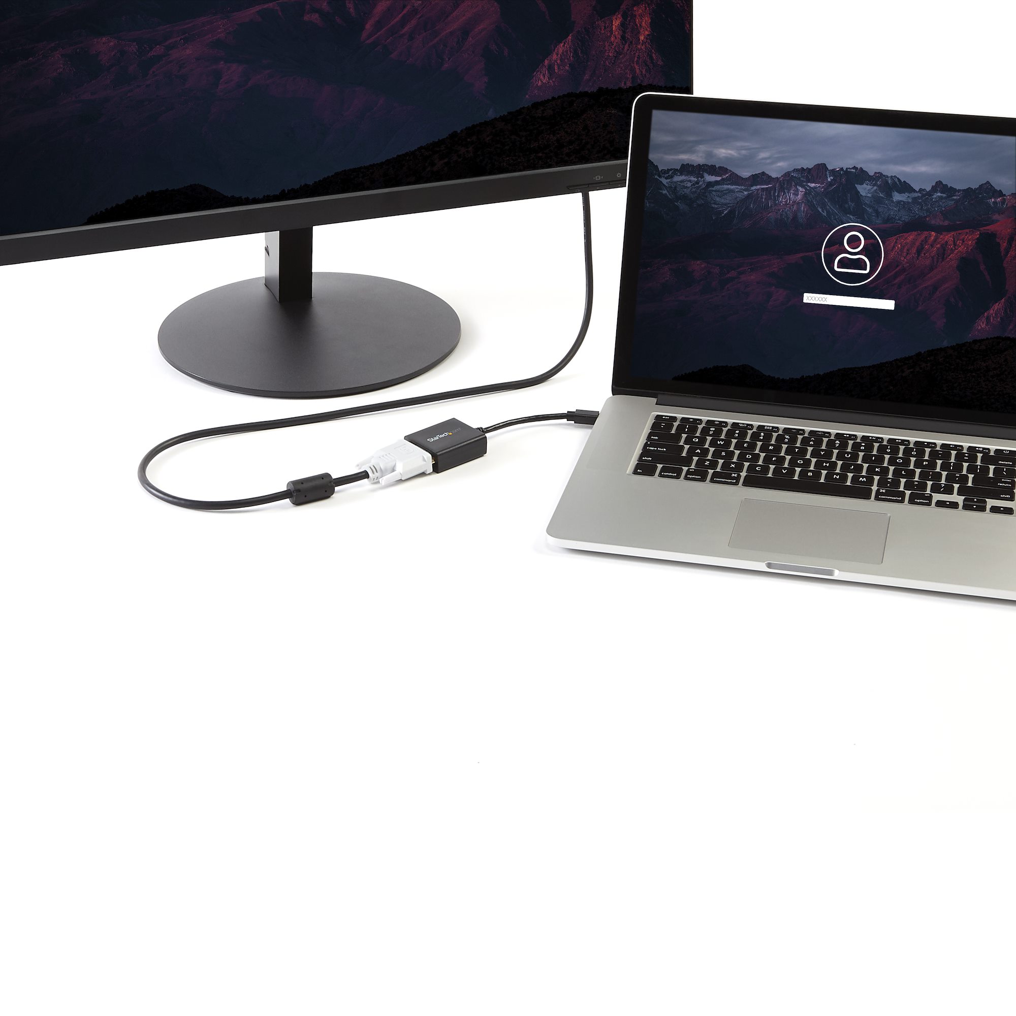 Mini DisplayPort to DVI Adapter Converter 1080p mDP or Thunderbolt 1/2 Mac/PC to DVI Monitor Genuine Used Branded