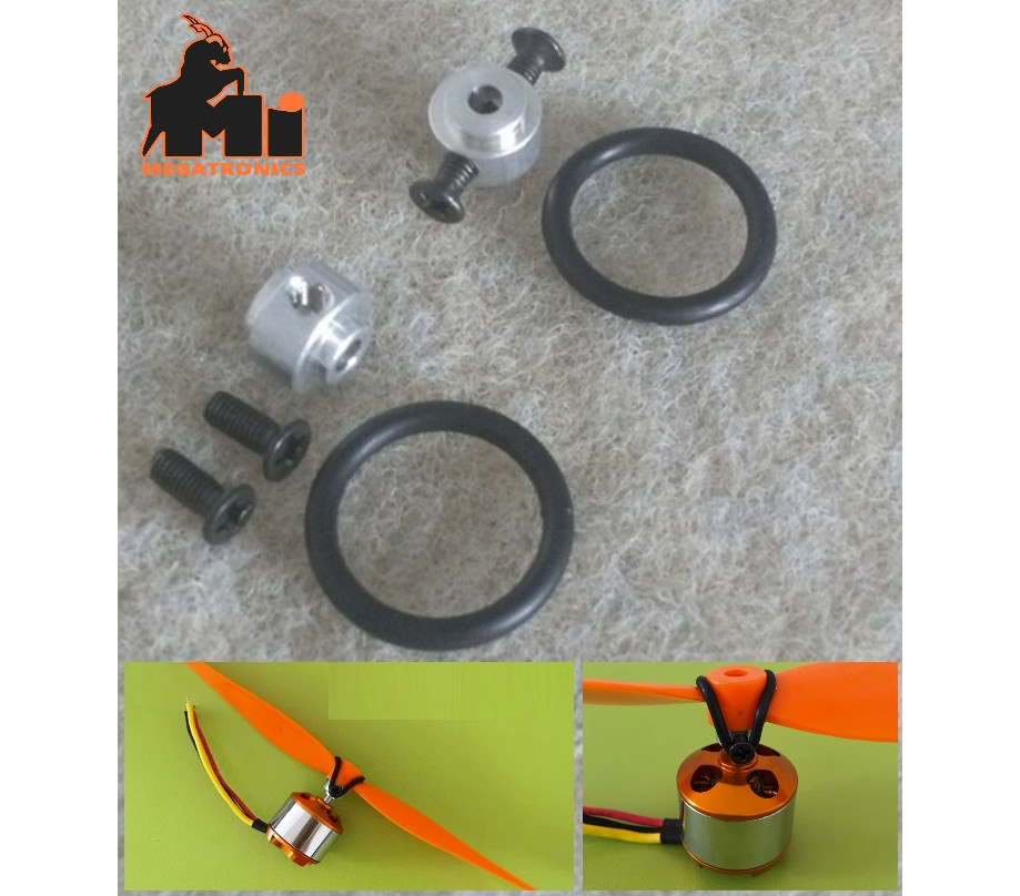 3mm 3.17mm RC Prop Propeller Protector O-Ring O ring Saver include Rubber band