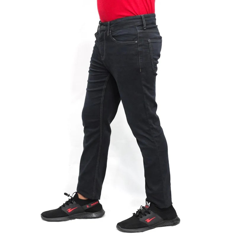 Mens Classic Jeans Soft Black Denim Mens Pant-Jeans narrow ear in office,casual parties,events (premium Quality)
