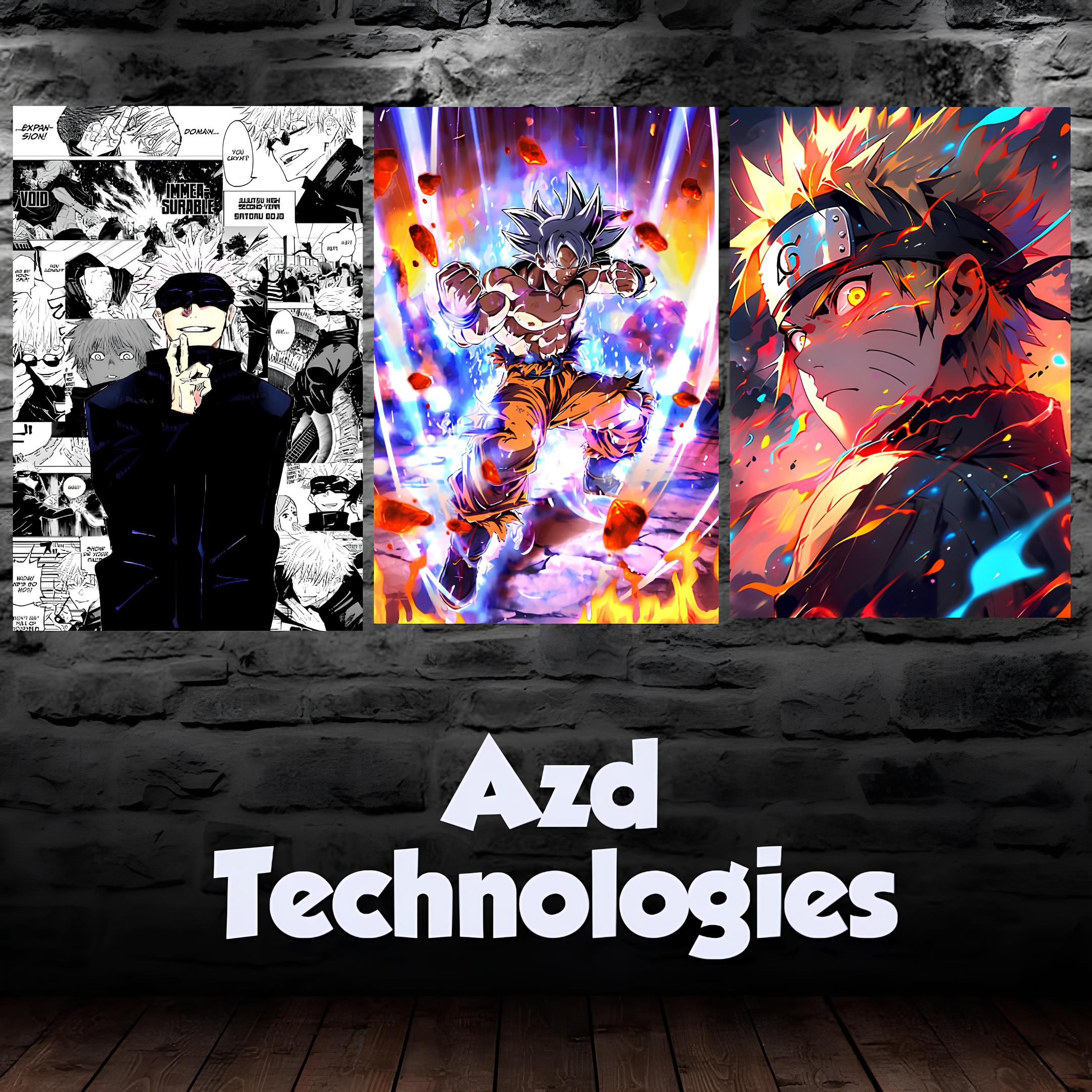 Custom Printed Anime Posters (12x9 Inch)  High-Quality HD Posters  Aesthetic Wall Decor for Anime Fans Posters Customizable Wall Art