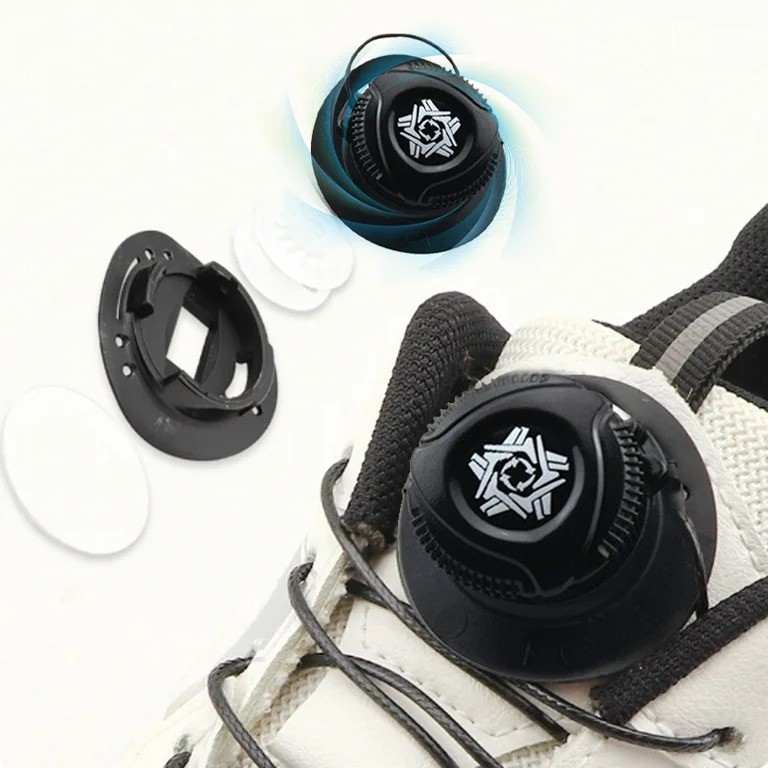 Adjustable Buckle Rope Sneaker ShoeLaces Universal Lock Lazy Laces Sneaker ShoeLaces Shoe Accessories Wire Swivel ShoeLaces for Kids and Adult