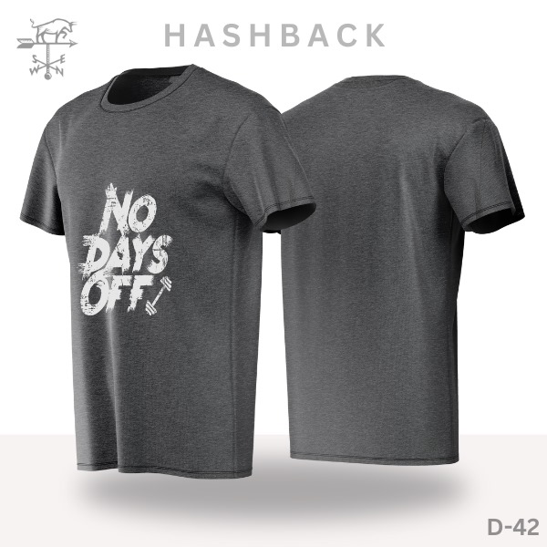HashBack Printed Crew Neck T Shirt For Men - Round Neck II