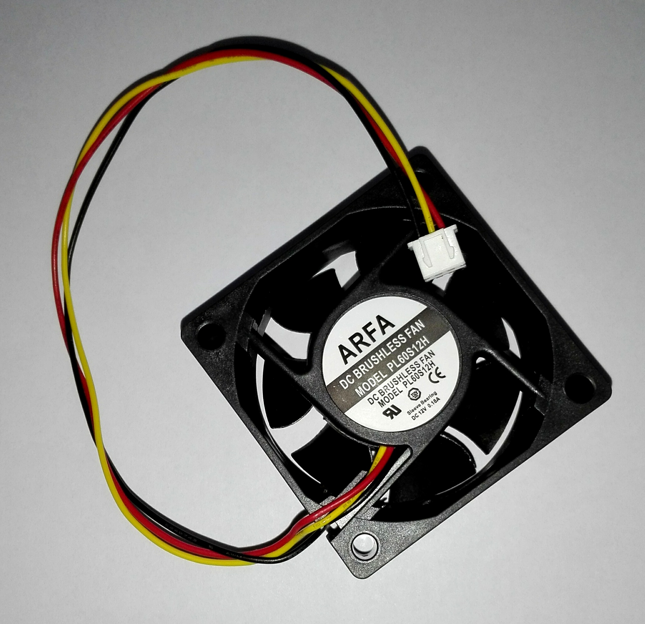 DC 12v Cooling fan 6cm x 6cm for 12v UPS Inverters Chargers Power