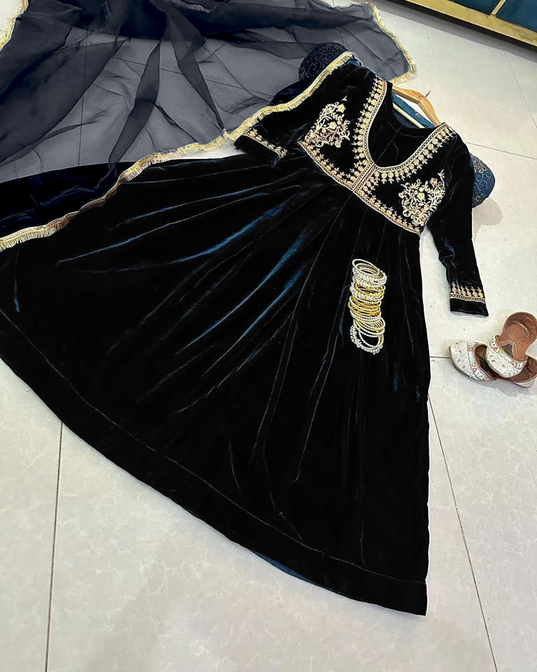 Buy velvet dress design Online at Best Price in Pakistan - Daraz.pk