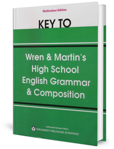 wren and martin english grammar book of paramount publisher
