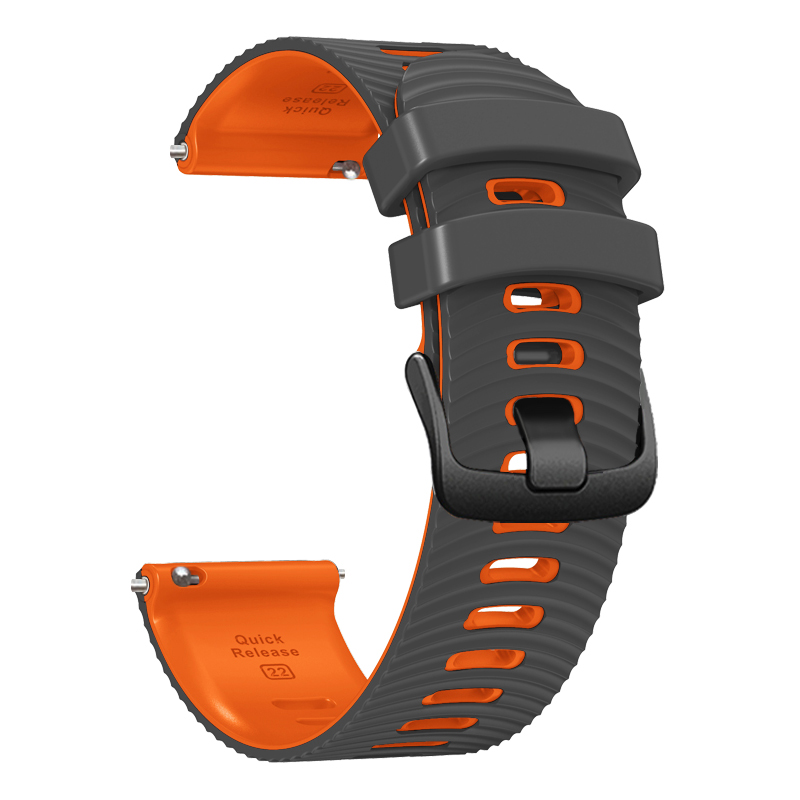 SenMore 2er Set Armband Für Amazfit Bip 6/5/Cheetah/Balance – 22mm, Silikon, Verstellbar, Wasserdicht