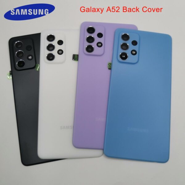 Samsung A52 4G Back Battery Cover Replacement with LOGO , Back Panel  for Samsung A52 4G