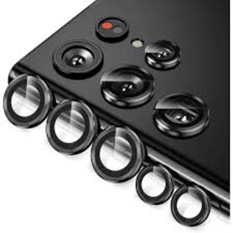 SAMSUNG Camera Rings/Lenses  BLACK For All Samsung Models || A05 || A05S || A06 || A15 || A16 || A25 || S24 ULTRA