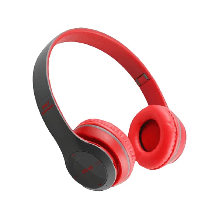 Latest High Quality Orignal P47 Wireless Foldable Headphone (Connect with All Smart Cell Phones / Laptops / Computer Systems and Gaming Mode)