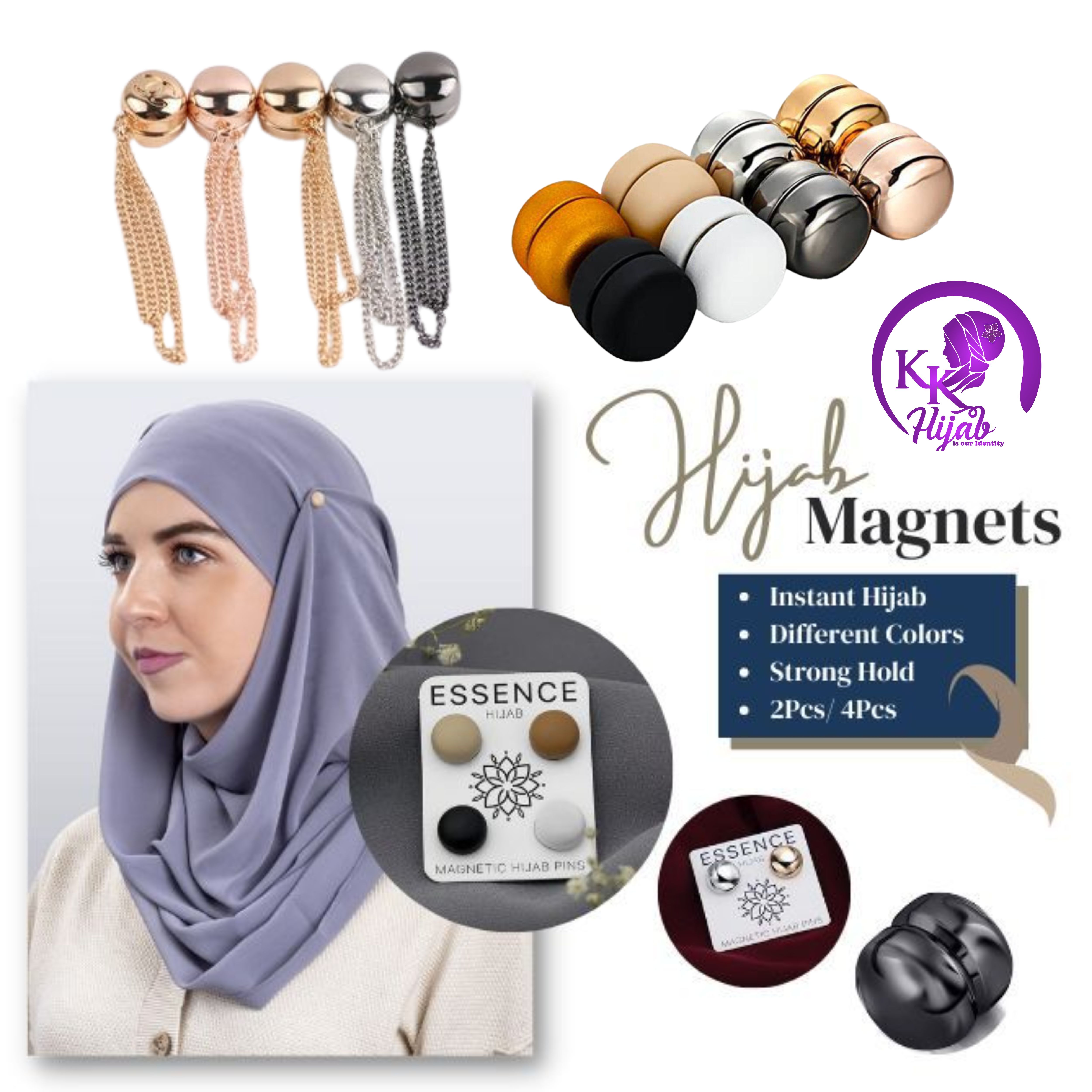 magnetic brooch for hijab