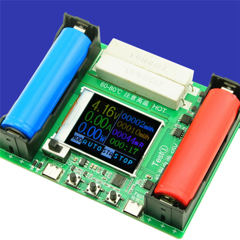 5V 18650 LCD Display Lithium Battery Capacity Tester Detector Module with Charging Discharge