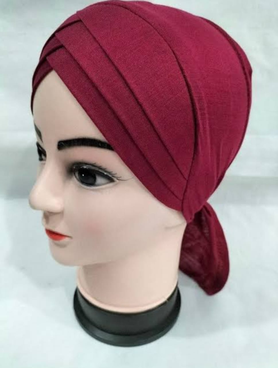 Pack of 4 ( 3d ) layer high quality hijab cap for Girls and Womens