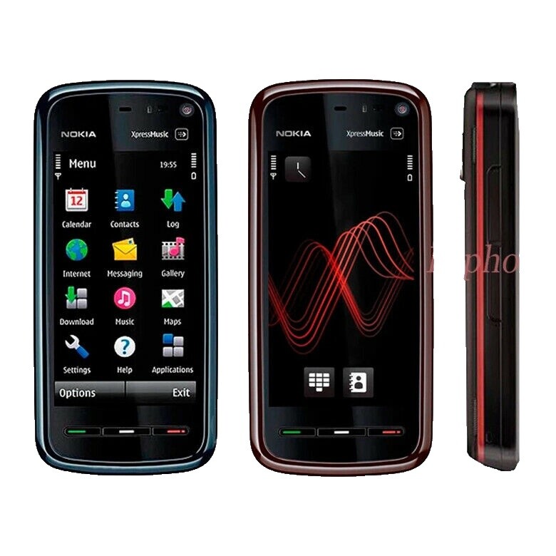 Nokia 5800 XpressMusic Original Smartphone ๐ฑ | 3.2" Touchscreen ๐บ | 3.2MP Carl Zeiss Camera ๐ธ | Dedicated Media Keys ๐ต | Iconic Tube Design โจ