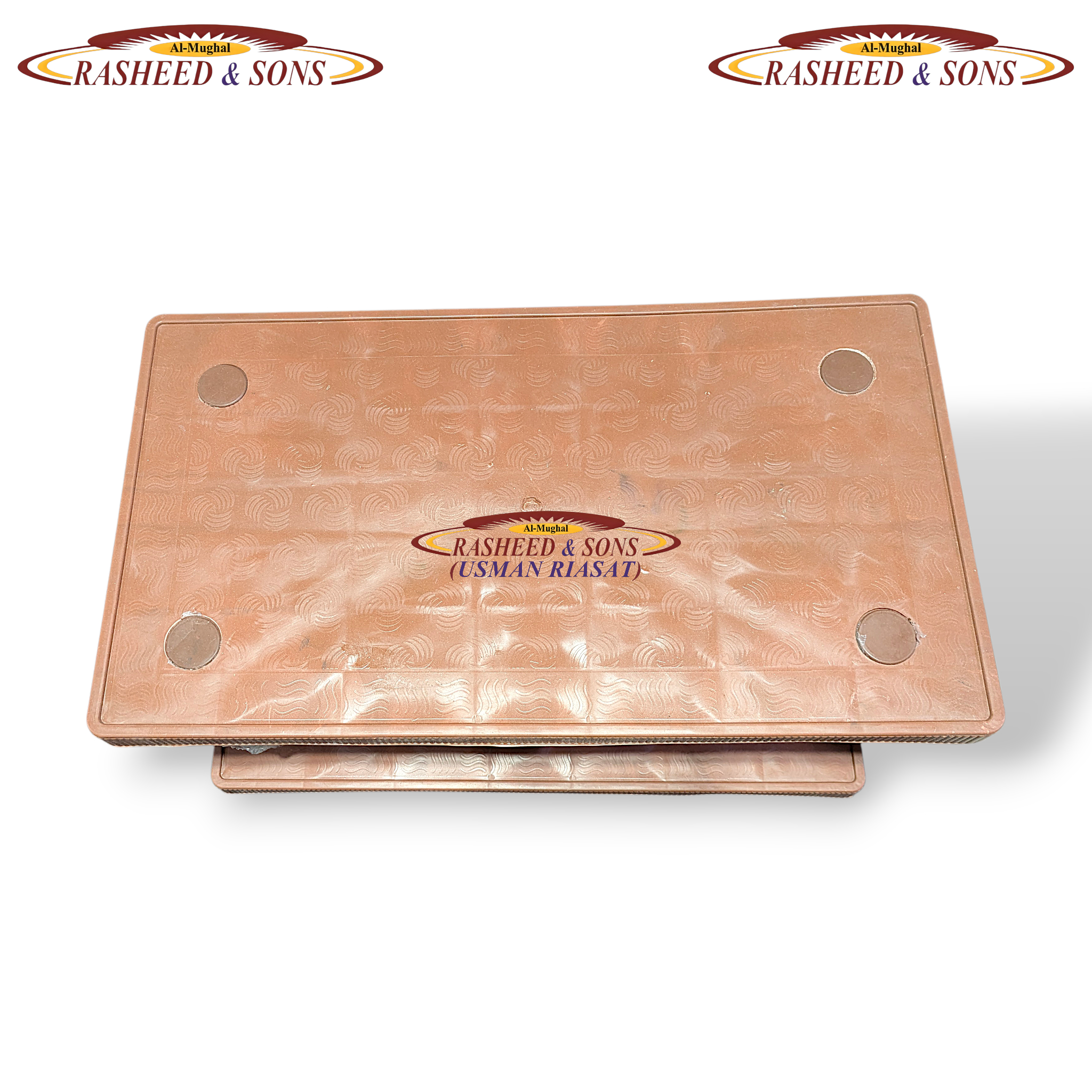 Plastic Folding Table – Heavy Duty Portable Multipurpose Table –Brown Dark Chocolate Foldable Modern Folding Table |Cofee Table | Computer Table | For Kitchen, Living Room and Bed Room  | Folding Table Dining Table and Study Table plastic Top metal Frame