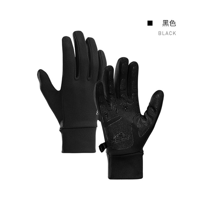 Naturehike Outdoor Touch-screen Non-slip Full Finger Cycling Gloves  Silicone Hiking Climbing Men Women Thin Cycling Gloves