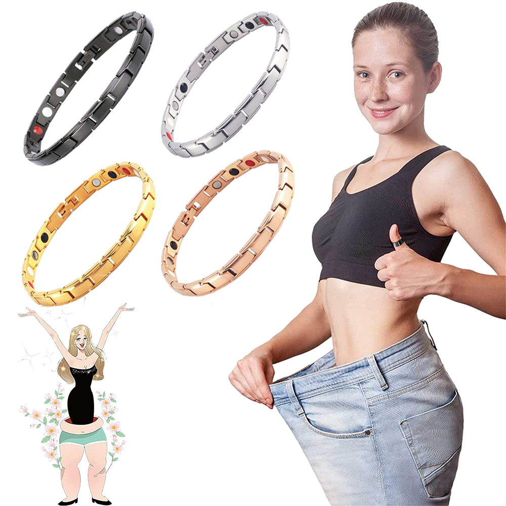 2x Lymph Drainage Bracelet And Ring Therapeutic Slimming Promotes Blood Lymph