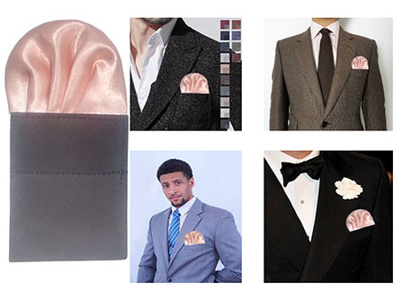 suit pocket square card