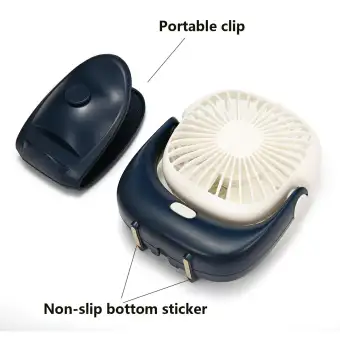 Augienb 360 Portable Portable Fan Clip And Desk Fan 2 In 1