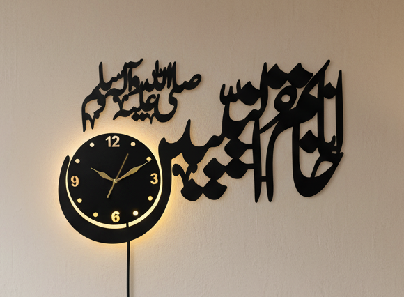 Al Noor Traders Brand wall clock | wall clock wooden | Clocks for rooms | Clocks |fancy wall clock | wooden wall clock | wall clocks for bedroom fancy | wall clocks | wall clock wooden  | wooden wall decoration items for home