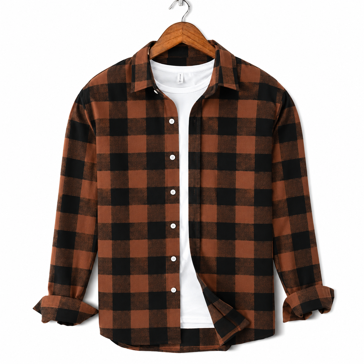 Brown & Black Check