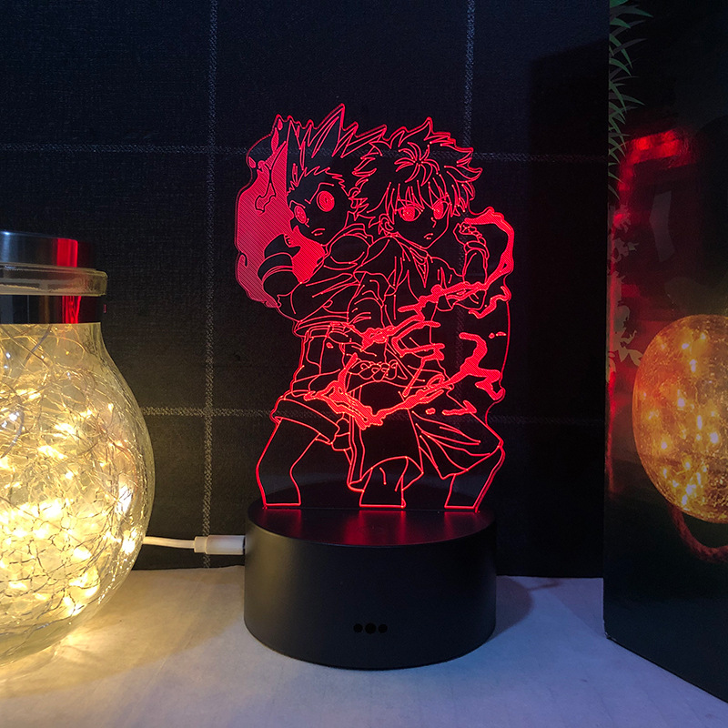 Riman Gon And Killua7rgb Usb Touch 3d Night Lights For Children S Bedroom Decorating Christmas Gifts Buy Online At Best Prices In Pakistan Daraz Pk