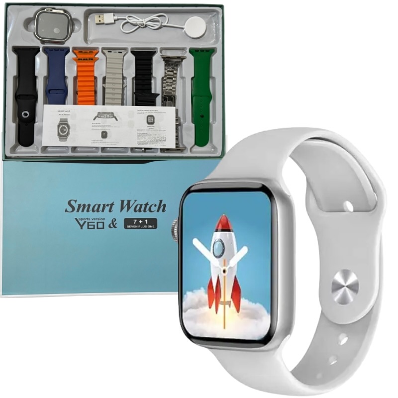 Smartwatch for Men & Women | Full Touch Fitness Tracker | Sports Watch for Daily Activity