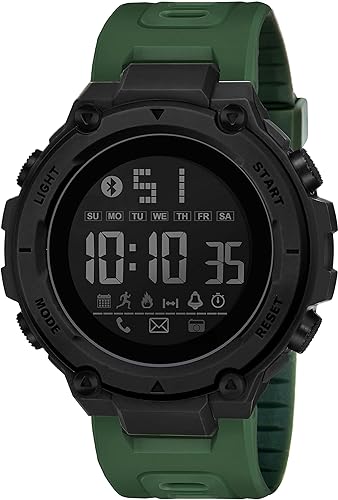 Military Men's Digital Sports Watch For Men Boys Waterproof with LED Back light Digital Watch for Men