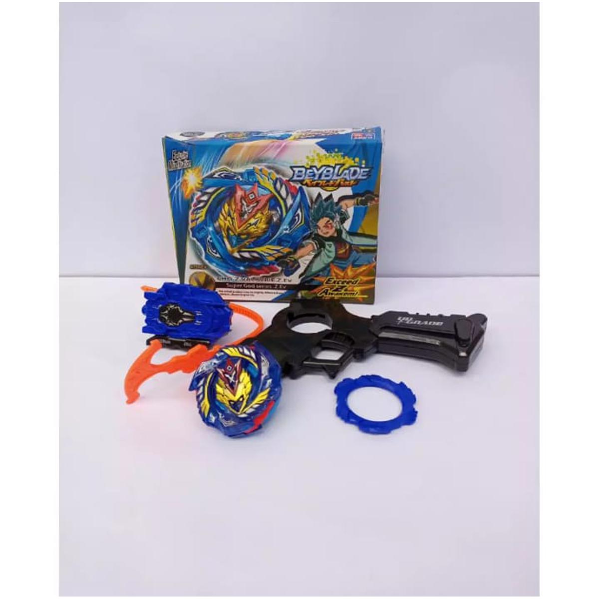 Kids Mettalic Dragon Beyblade With Launcher For Kids