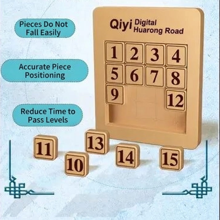 Magnetic Learning Number Sliding Math Puzzle for Kids – Montessori Counting & Number Sorting Educational Board Toy (2025-51)
