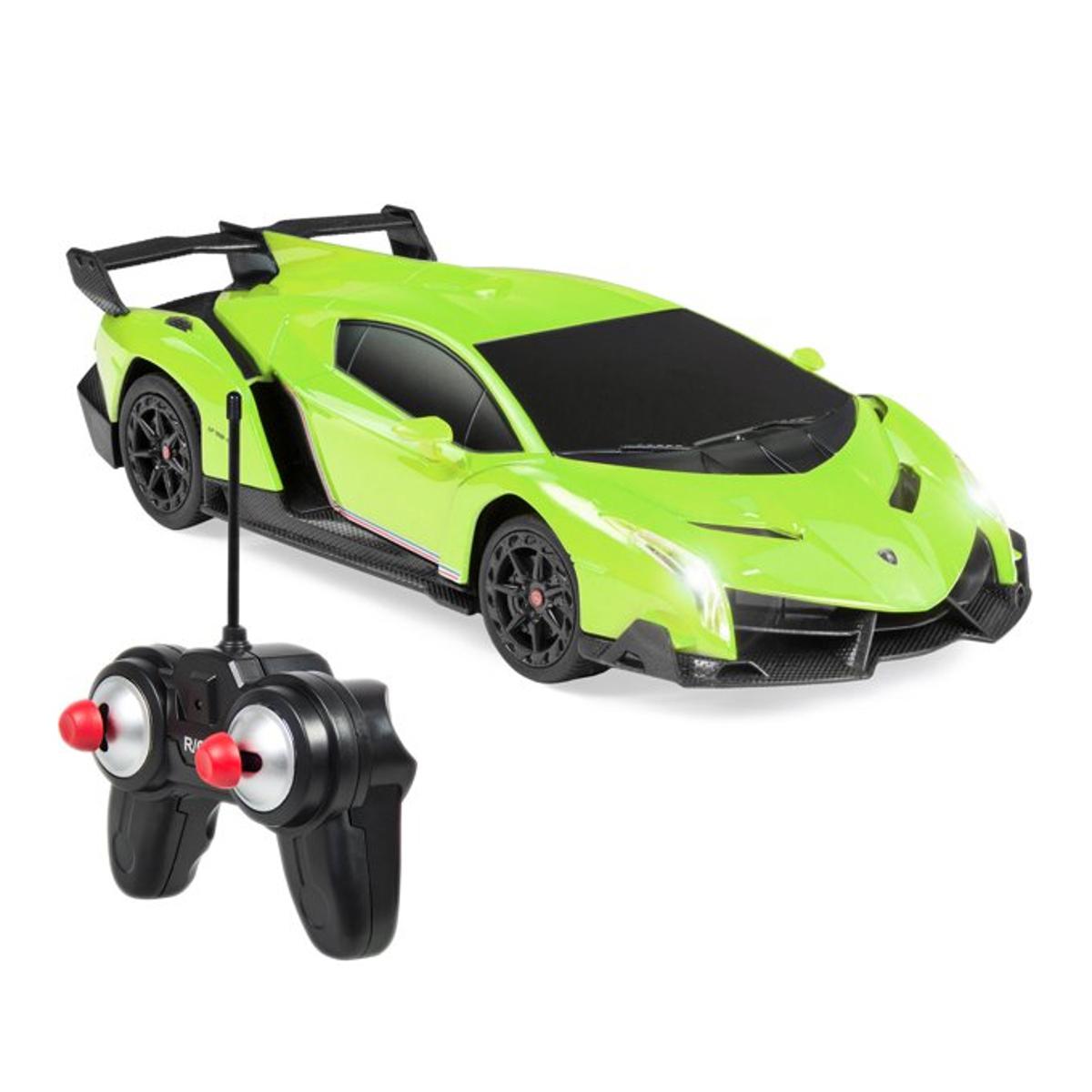 green remote control car