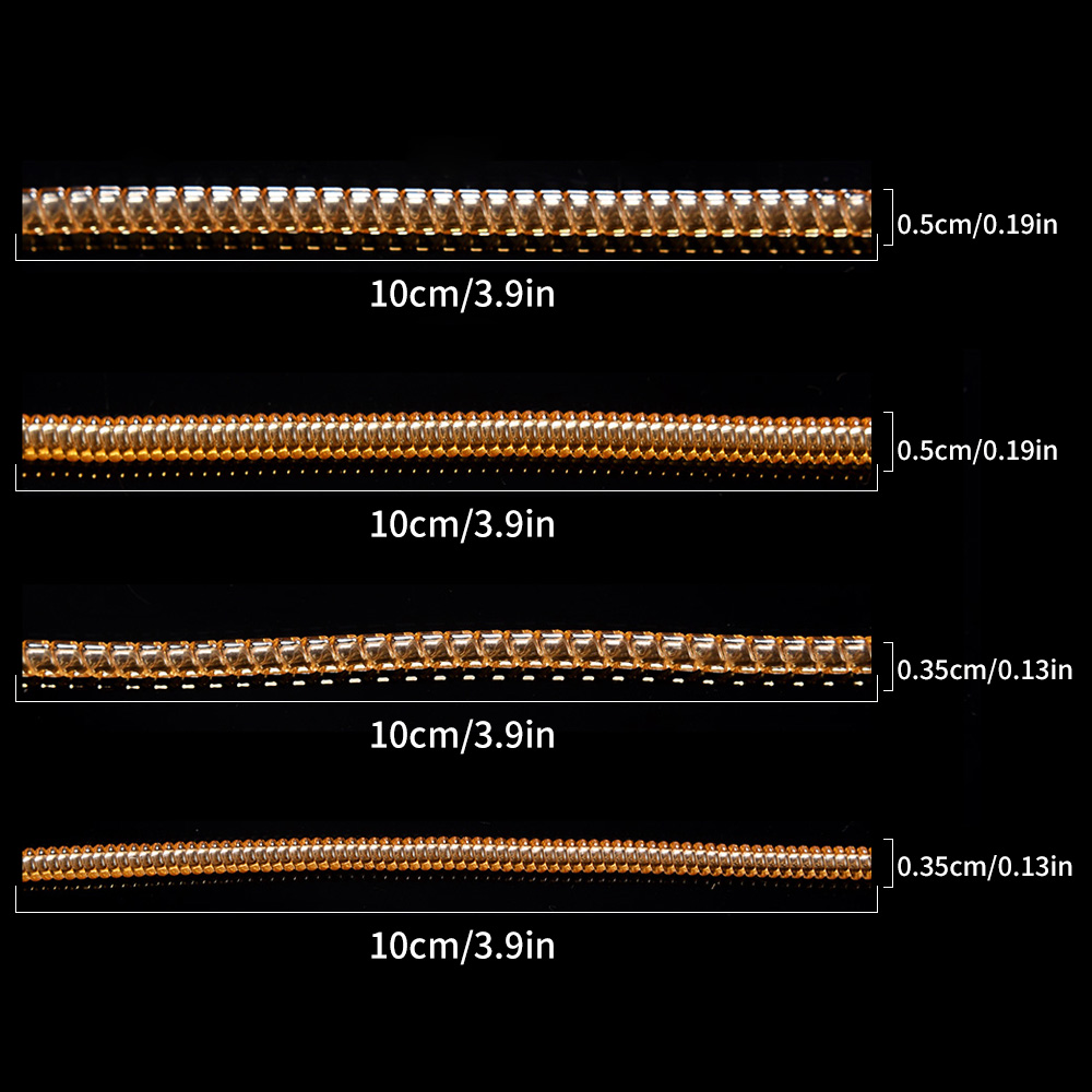 1/4 PCS Ring Size Adjuster Set – Spiral Spring Coil Ring Tightener Reducer for Jewelry Resizing Accessories