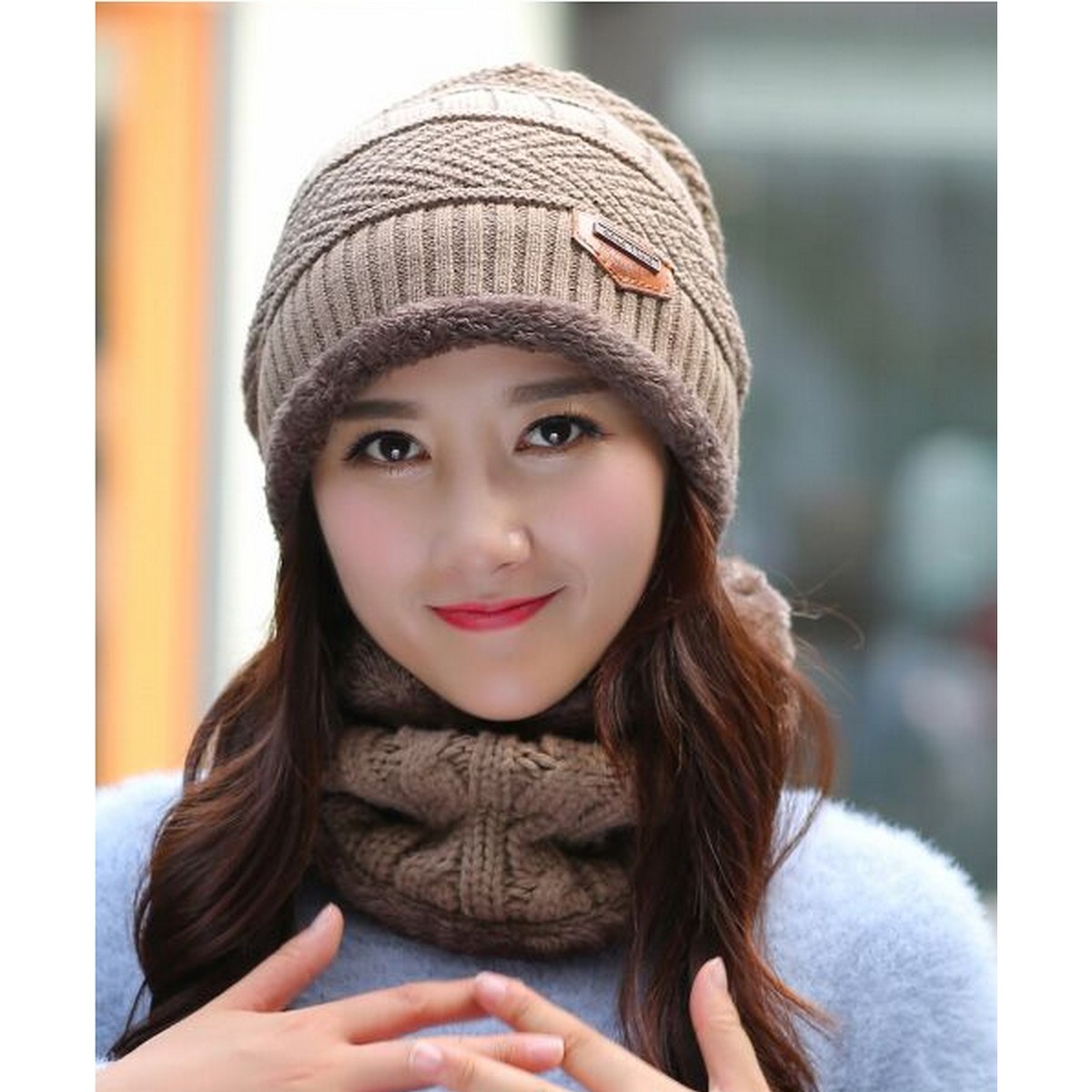 WHOLE SALE Beanies Cap Scarf Knit 