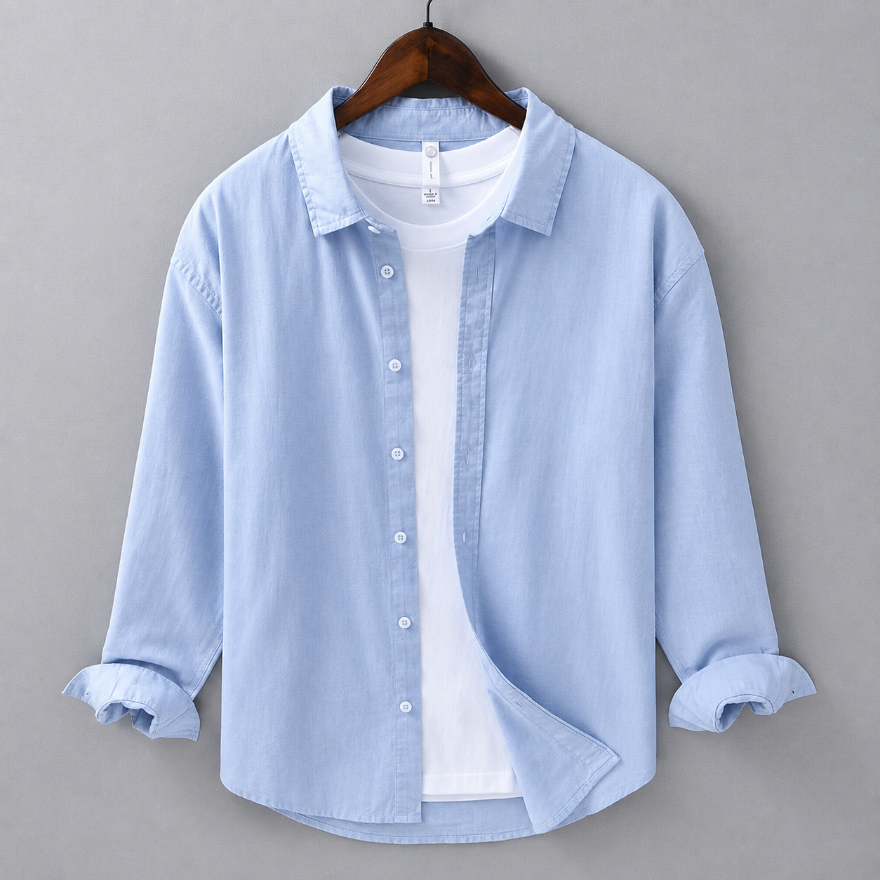 Shirt for Men with under white T-Shirt All Season Cotton Slim Fit Party Wear Multiple Colors Available