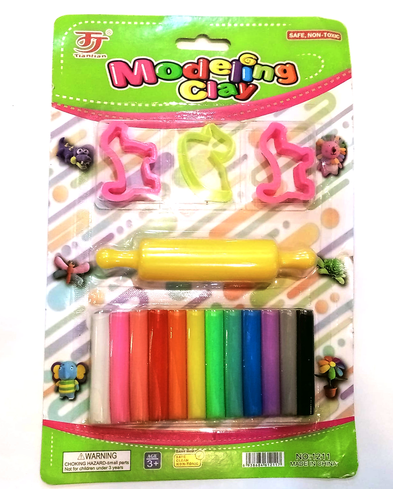 Colorful Kids Modeling Clay