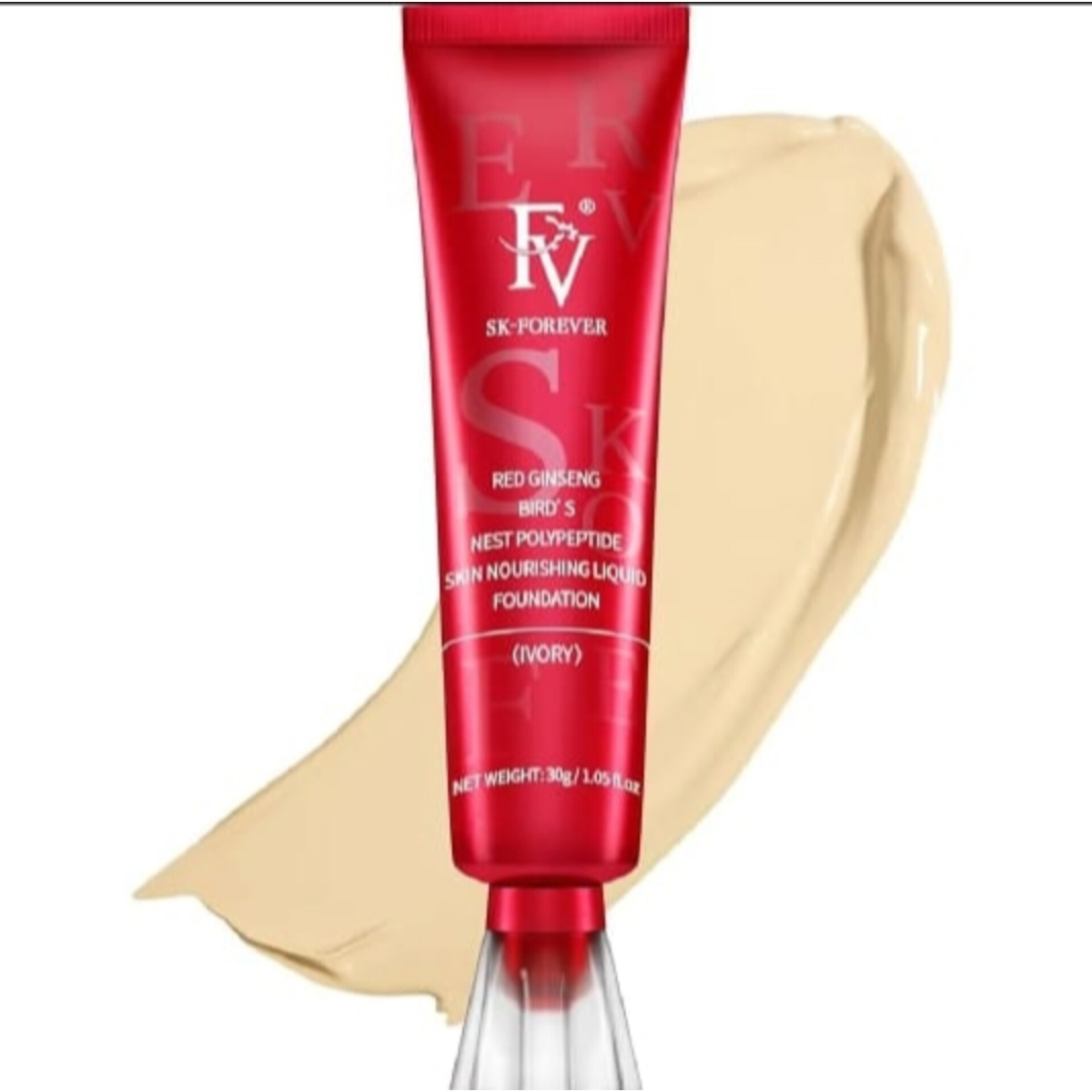 New 30 ml Face Makeup Full Coverage Fv Foundation | Moisturizing, Long-Lasting Waterproof Liquid Foundation For All Skin Types