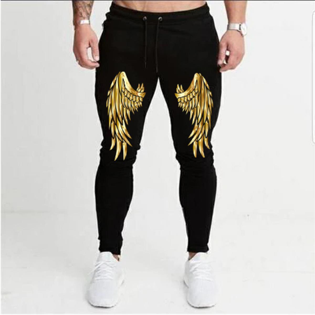 Men & Boys Gold-Wings Stuff for winter Slim Cuffed Jogging Trouser for Men & Women Girls Gym Sweat Pants